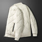 White Winter Jacket For Men